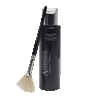 Isometric Lifting Activator, silk screen print in a plastic silver to, lift screw off lift top comes with logo Fan Brush